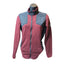 Eddie Bauer Sport Jacket Womens PM Medium Petite Burgundy Zip Hiking Gorpcore