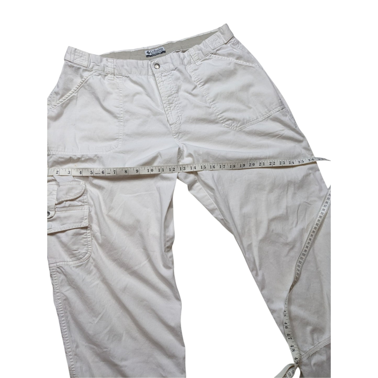 Columbia Cargo Pants Womens Size 16 Convertible Hiking Light Capri Gorpcore