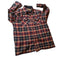 Dickies Sherpa Lined Flannel Jacket Mens XL Plaid Snap Warm Heavyweight Workwear