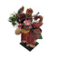 Vintage Italian Santa Figurine Italy HandPainted Old World Christmas Decor 10"