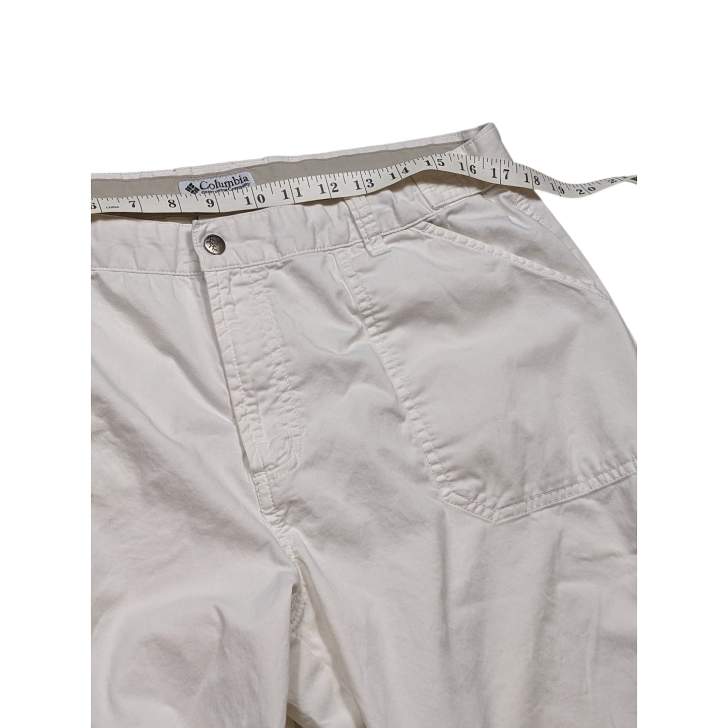Columbia Cargo Pants Womens Size 16 Convertible Hiking Light Capri Gorpcore