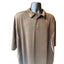 Browning Polo Shirt Mens 2XL Brown Performance Hunting Logo Camo Accents Short