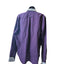 7Camicie Shirt Mens XL 17.5 44 Slim Fit Stretch Dress Purple Collar Button Up