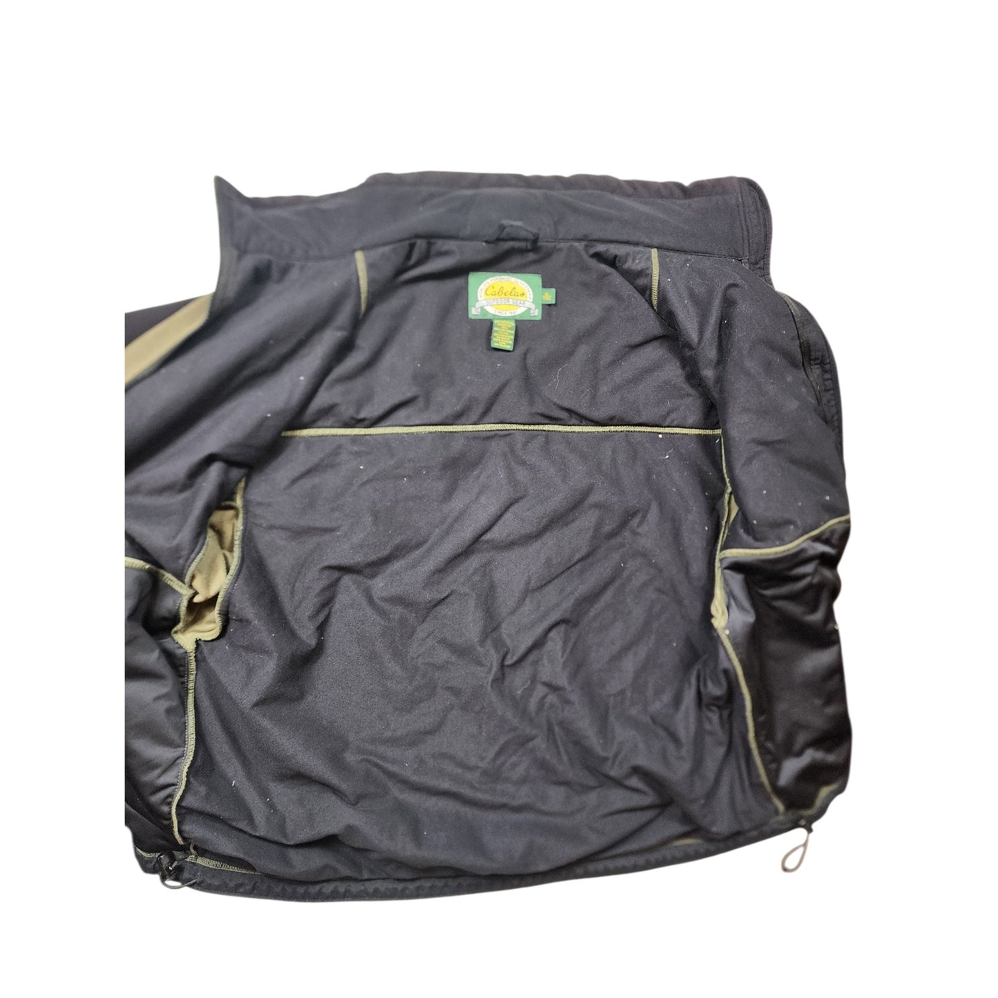Cabelas WindShear Jacket Mens XLT Tall Fleece Full Zip Hunting Hiking Gorpcore
