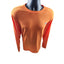 North Face Shirt Mens Large Long Sleeve Orange Breathable Lightweight Adventure