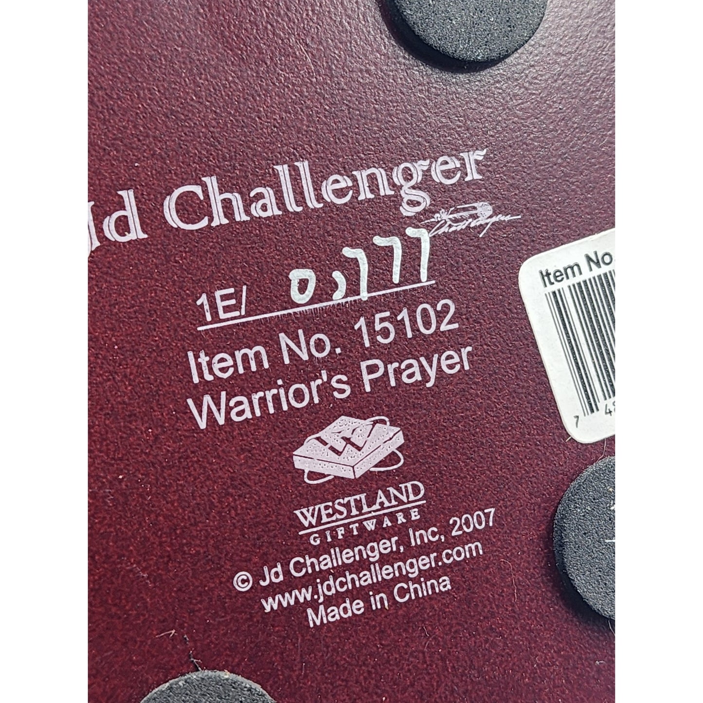 JD Challenger Warriors Prayer Southwestern Style Figurine Westland Western 15102