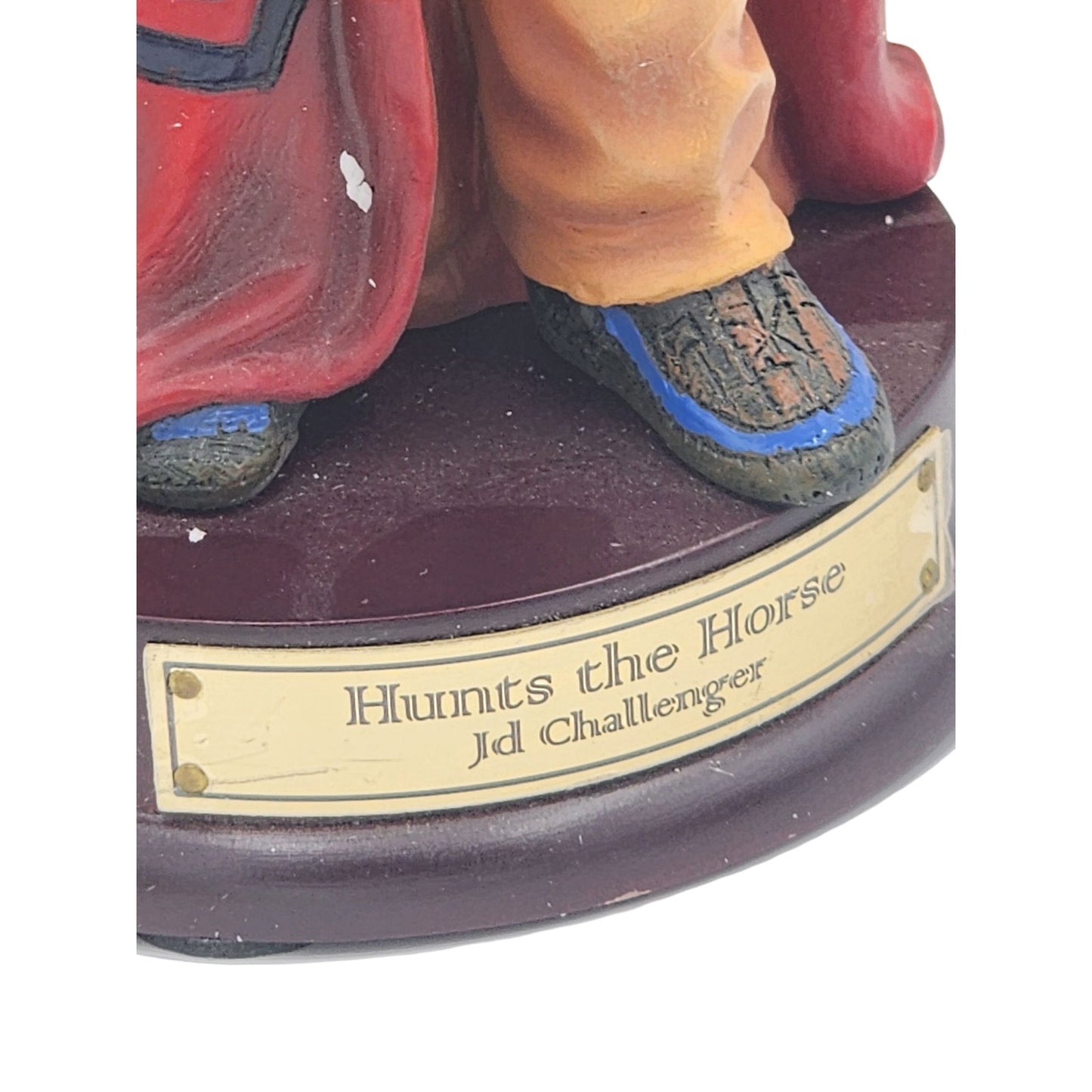 JD Challenger Figurine Hunts Horse Southwestern Style Limited Westland Box 15104