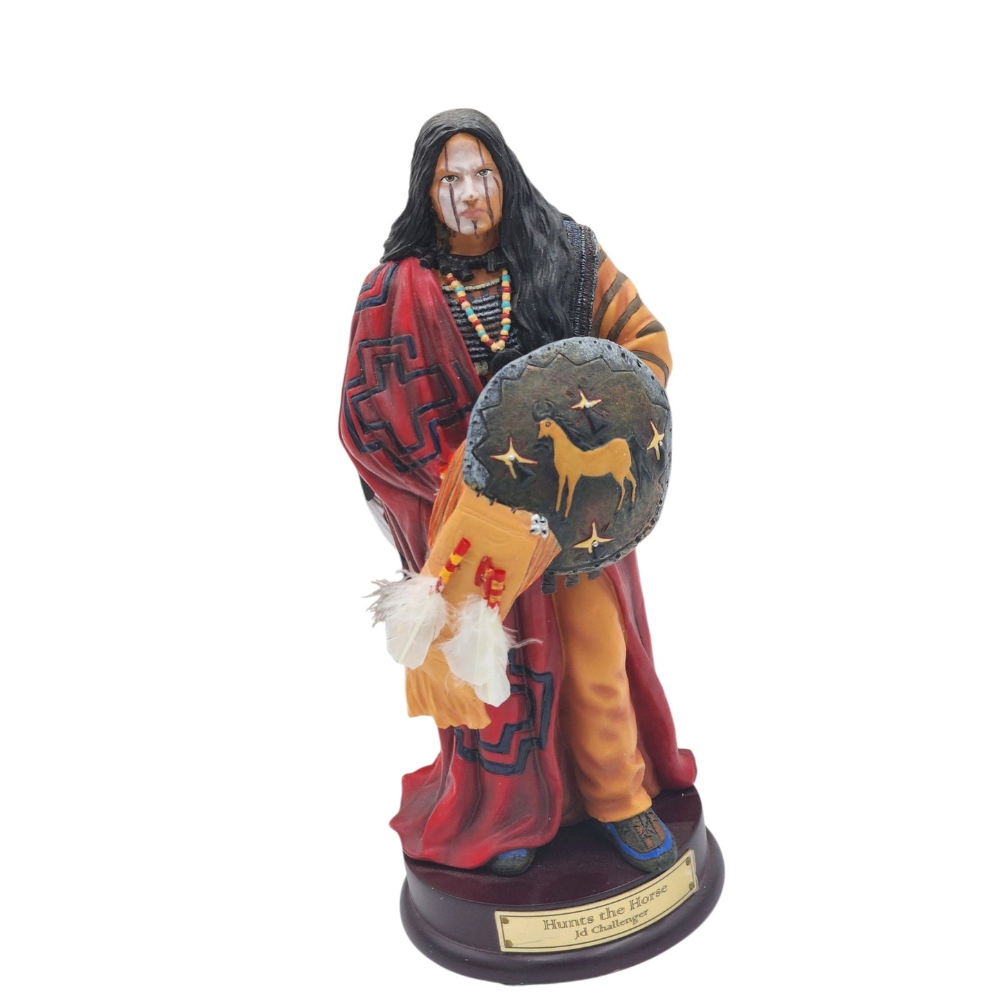 JD Challenger Figurine Hunts Horse Southwestern Style Limited Westland Box 15104