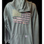 Buffalo Outdoors Hoodie 3XL Camo USA American Flag Pullover Sweatshirt Patriotic