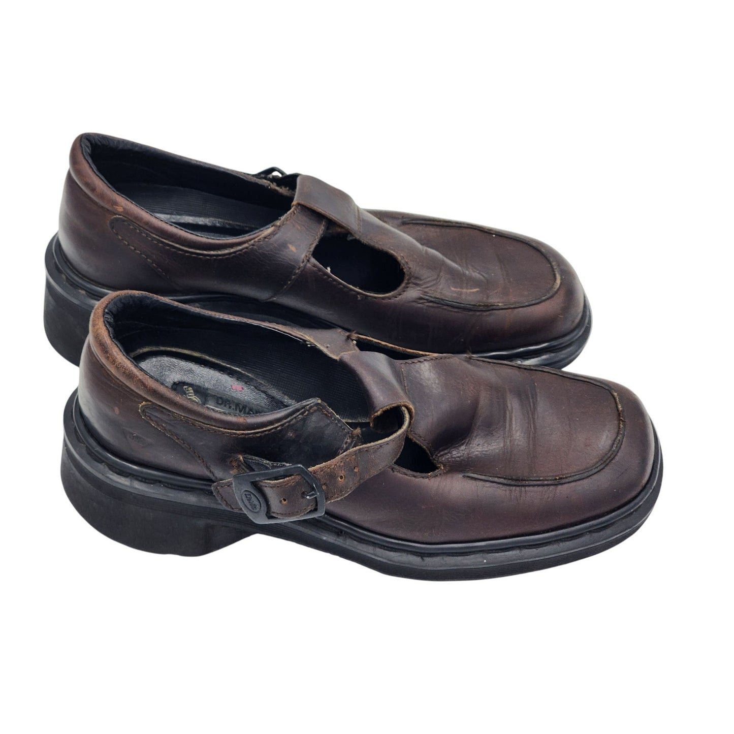 Dr. Martens Shoes Womens 6 Leather Mary Jane Platform Vintage Y2K Chunky 9265