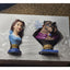 WDCC Disney Belle Beauty Beast Bust Figurines Set Portrait Series LE COA Boxed
