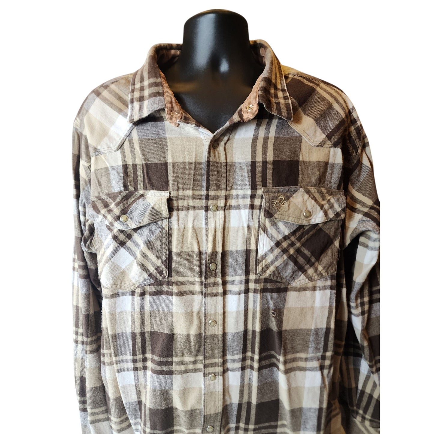 Legendary Whitetails Flannel Shirt Mens 2XT Heavyweight Western Snap Lumberjack