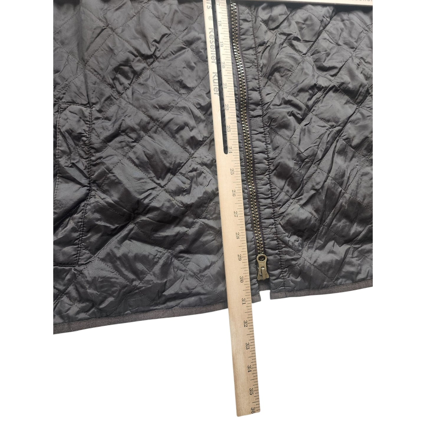 Barbour Liddesdale Sport Quilted Jacket Mens Large Zip D399 Lightweight Country