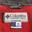 Columbia Titanium Fleece Jacket Mens XL Red Brown Full Zip Interchange Gorpcore