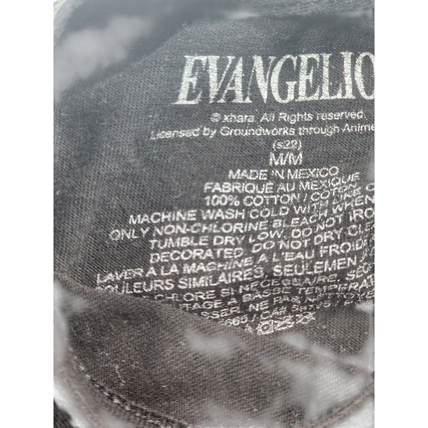 Evangelion Anime T Shirt Women Small Youth XL Rei Asuka Neon Genesis Graphic