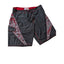 OP Board Shorts Mens 36 Black Red Tribal Print Swim Surfwear Ocean Pacific Beach