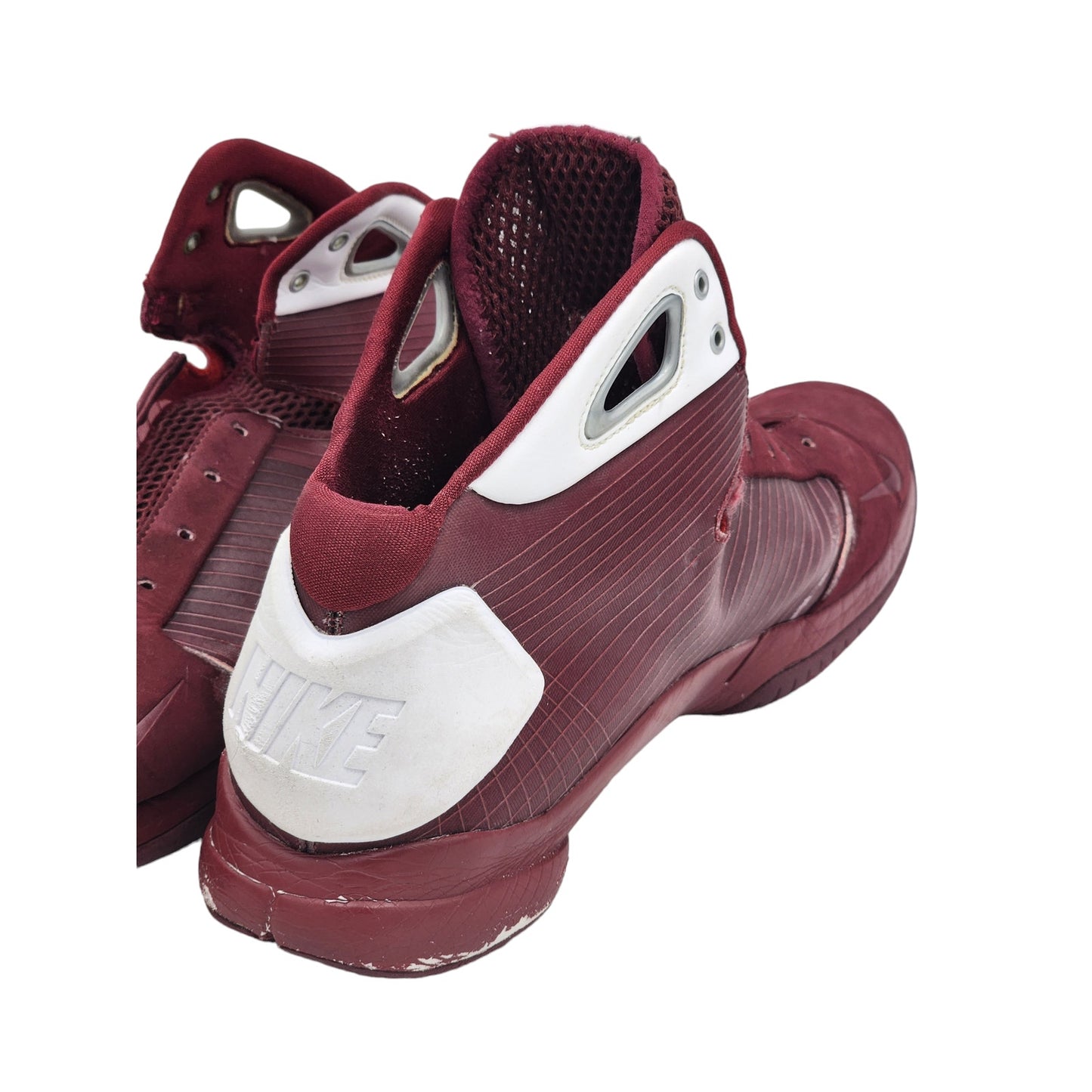 Nike Hyperdunk Shoes Mens 15 2008 Red White Elite Basketball Sneakers 324828-613