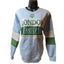 Vinyl Icons London Tennis Club Sweatshirt Women Large Colorblock Crewneck Sporty