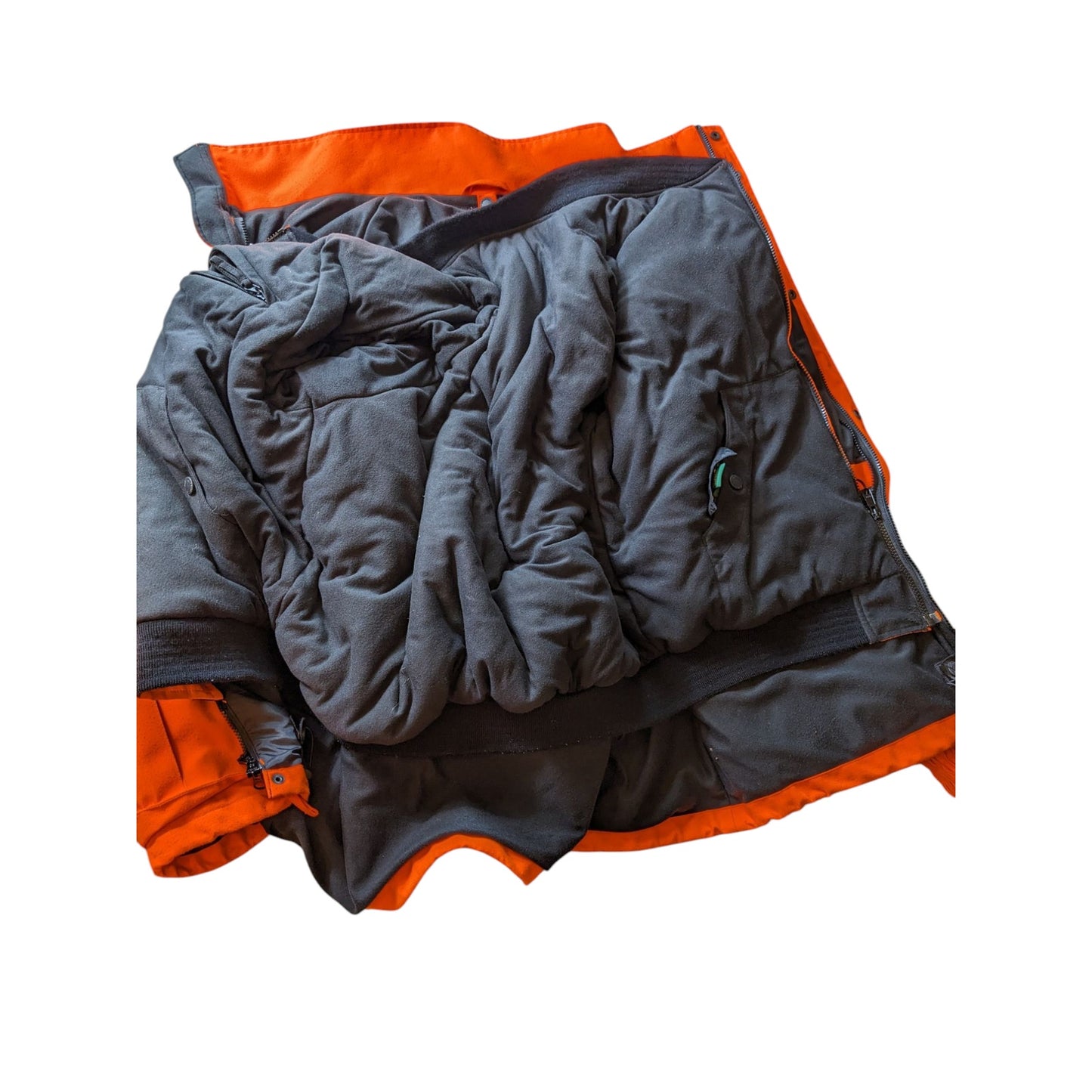 Cabelas Dry-Plus Blaze Orange Hunting Jacket Mens Large Insulated Outdoor Gear