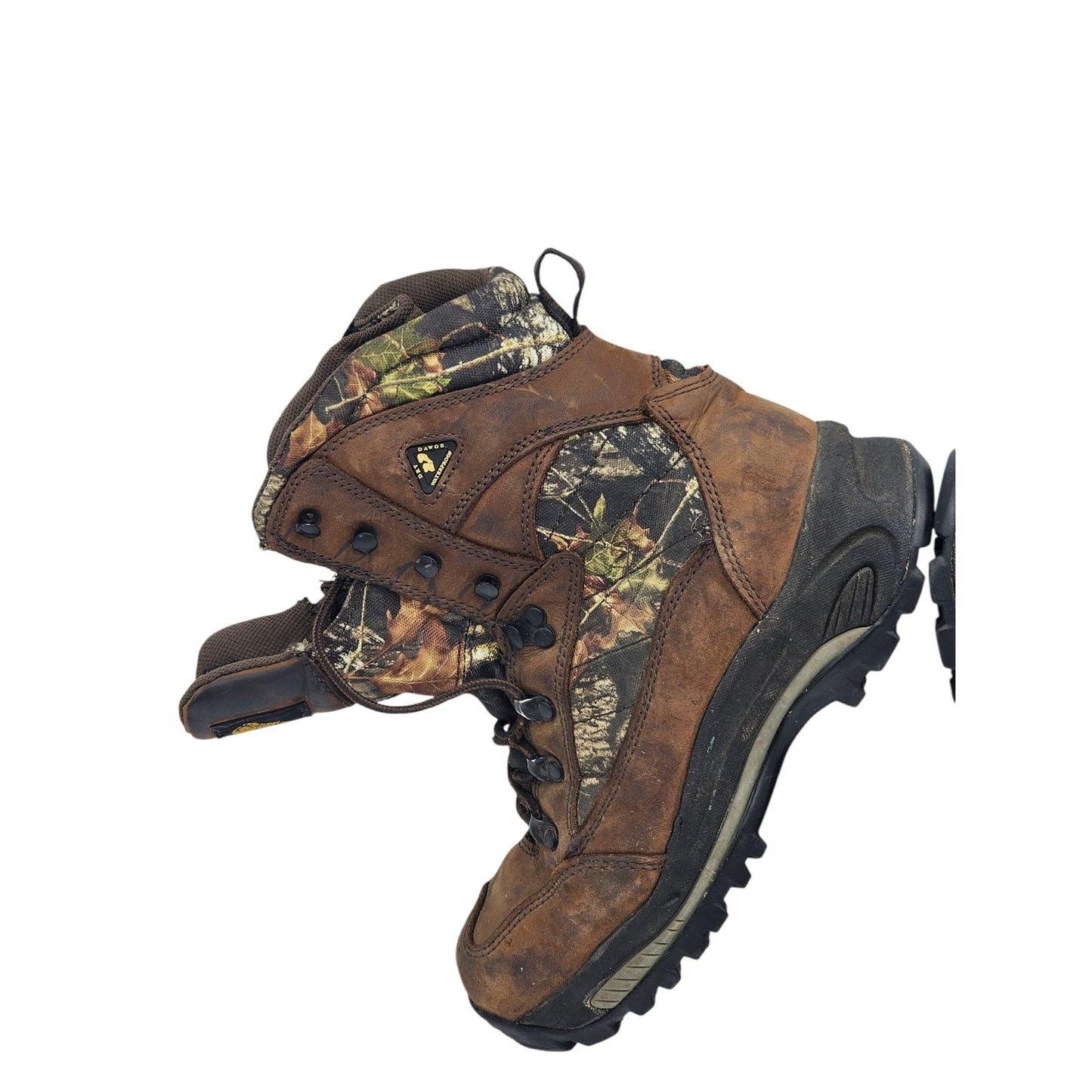 Golden Retriever Boots Men 9M 400G Hiking Hunting Waterproof Camo Oil Slip 4668