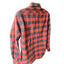 Burton Flannel Shirt Mens Large Red Black Buffalo Plaid Button Lumberjack Skate