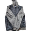 American Rag Varsity Bomber Jacket Hoodie Mens Medium Full Zip Casual Streetwear