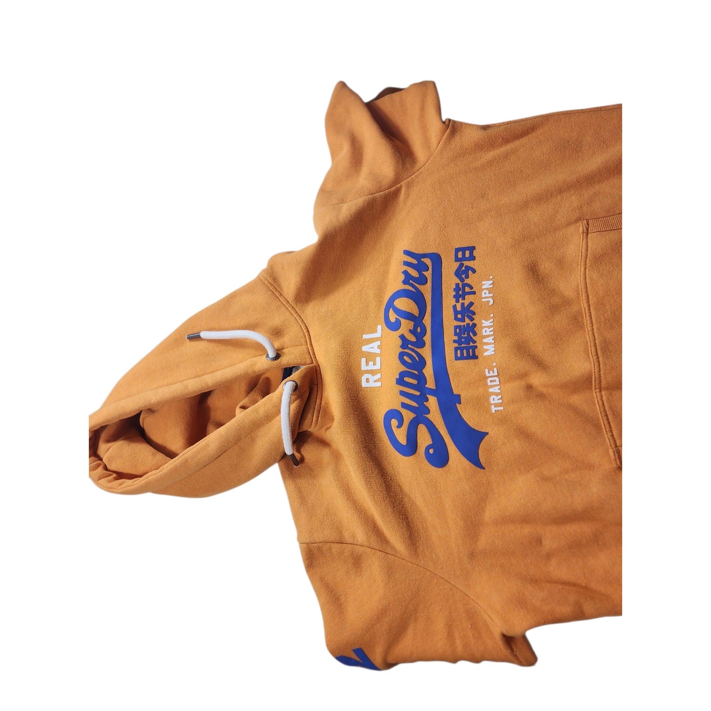 Superdry Hoodie Mens XL Womens 2XL Real Japan Sweatshirt Fleece Kangaroo Pocket