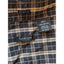 Van Heusen Studio Shirt Mens 3XLT Button Up Long Sleeve Cotton Plaid Blue Gray