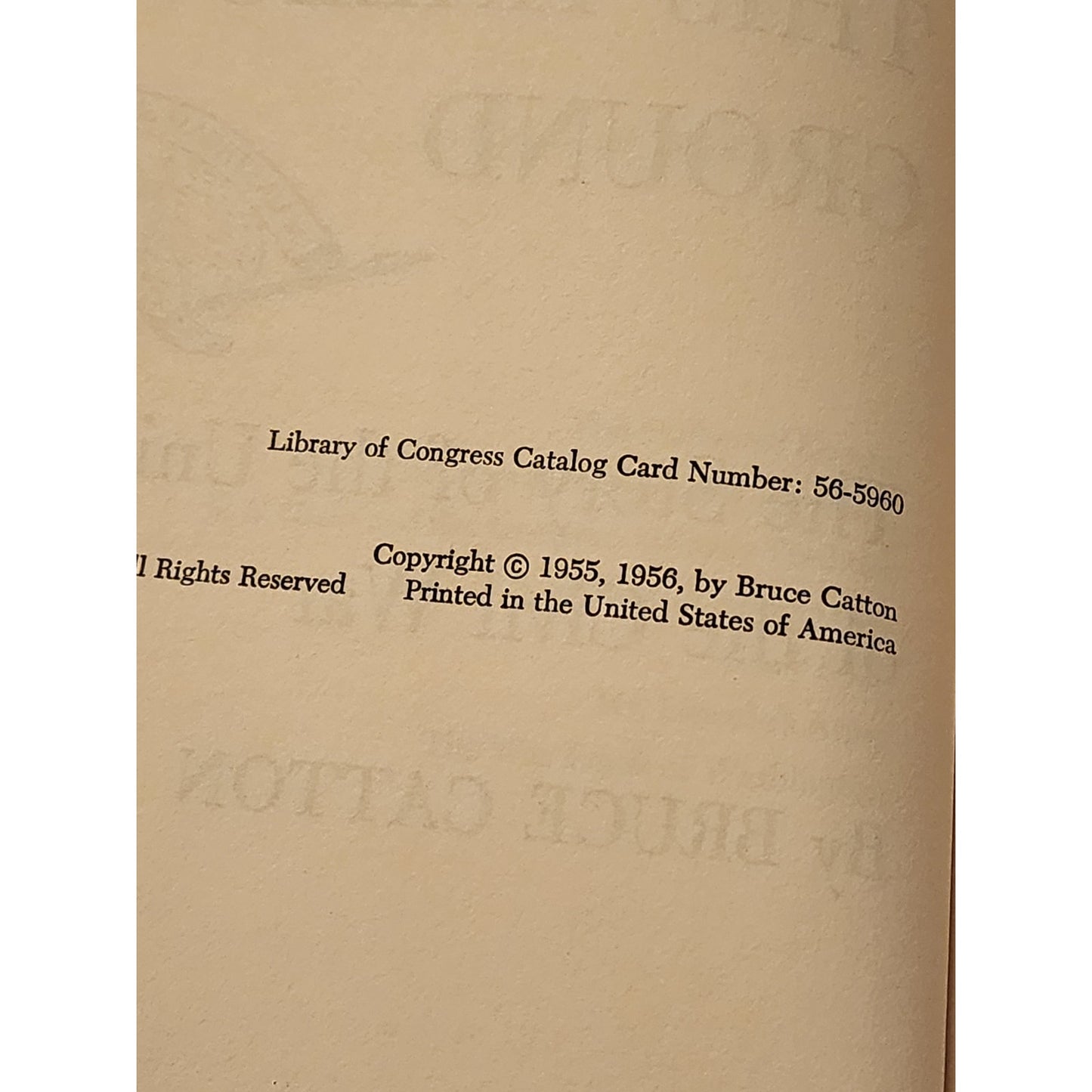 Vintage Bruce Catton Civil War Book Set 5 Hardcover Historical American Lincoln
