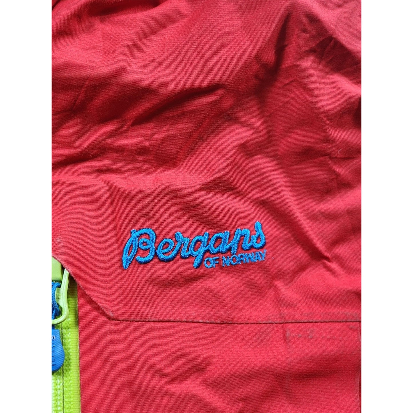 Bergans Norway Ski Jacket XL Tech Trolltind JKT 1130 RECCO Waterproof Gorpcore