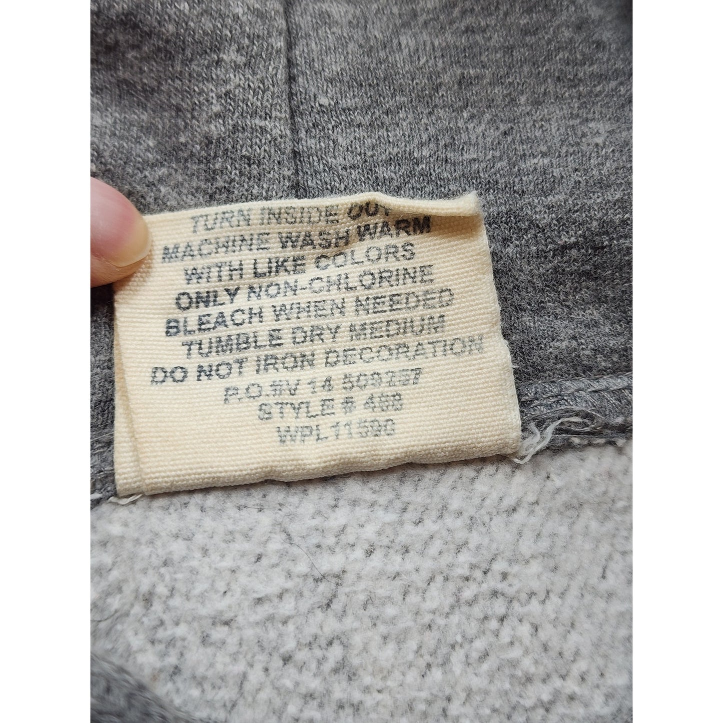 Pro Weave Marines Hoodie Mens Medium Vintage Sweatshirt USMC Kangaroo Pocket
