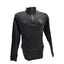 Tommy Bahama Pullover Mens Medium Black Cotton Sweatshirt Quarter Zip Casual