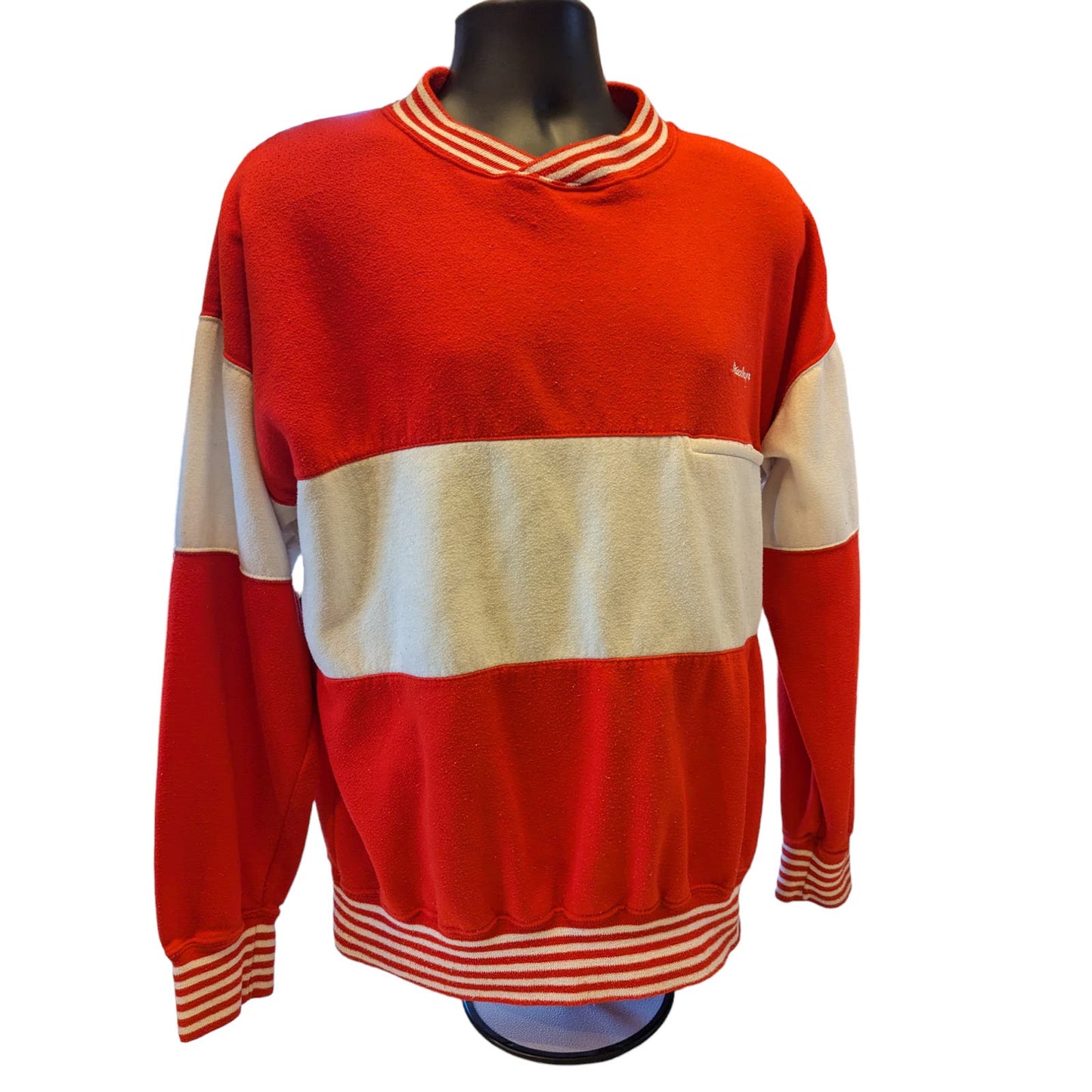 Vintage MacGregor Sweatshirt Mens XL Retro 80s Colorblock Pullover Streetwear
