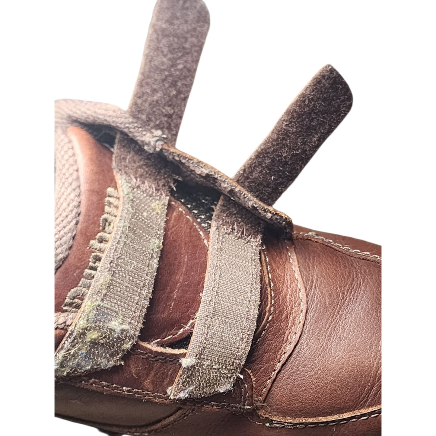 Dunham Shoes Men 8 Leather Slip Resistant Strap Comfort Winslow Hook Loop 8009SB