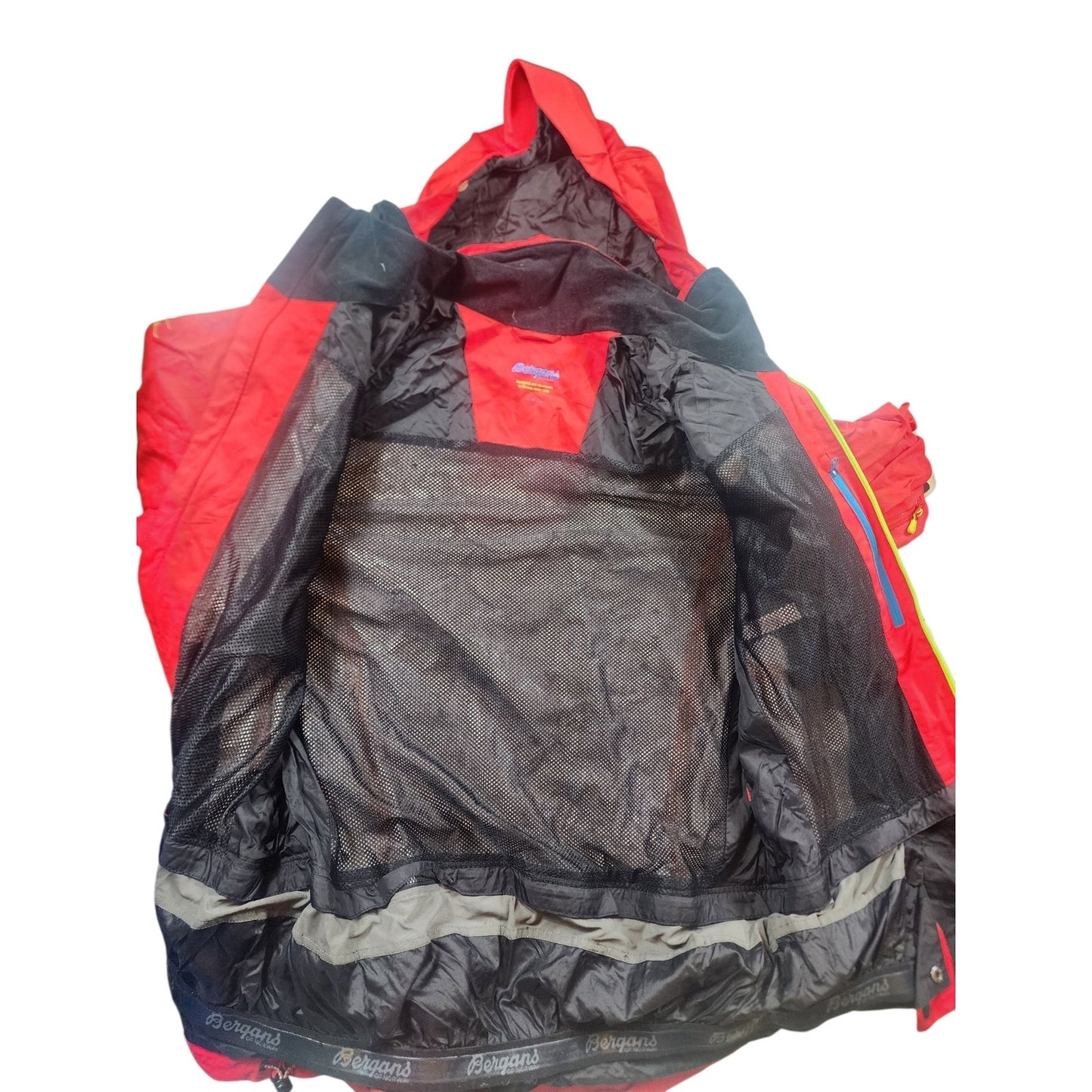 Bergans Norway Ski Jacket XL Tech Trolltind JKT 1130 RECCO Waterproof Gorpcore