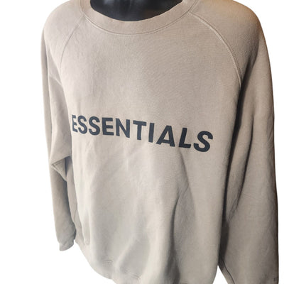 Fear of God Essentials Sweatshirt Medium Oversized Pullover Crewneck Streetwear