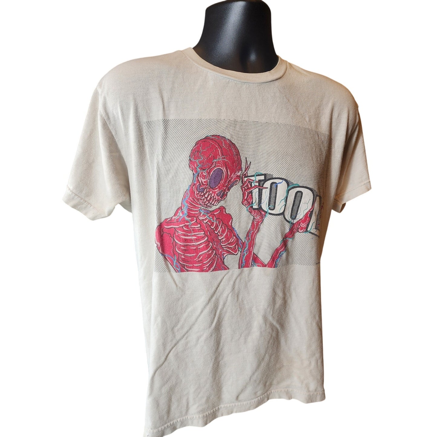Tool Band 2015 Skeleton Graphic T Shirt Large Adam Jones Artwork Rock Metalhead