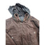 TCM Montana Brown Waxed Field Jacket Mens XL Utility Work Hooded Hunting Hiking
