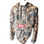 Carbon Savage Camo Pullover Windbreaker Hoodie Mens Large Womens XL Mesh Skater