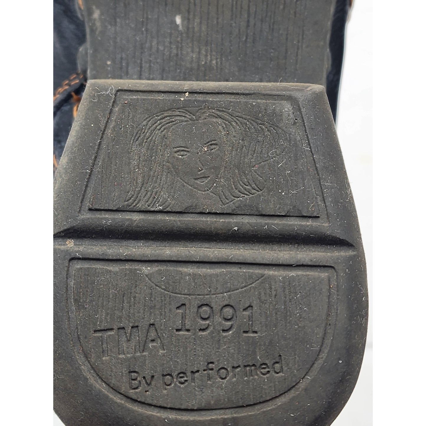 TMA EYES Ankle Boots Mens 8 Leather Germany Punk Grunge Boho Vintage Inspired