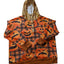 Misslook Halloween Hoodie Womens XL Pumpkin Jack O Lantern Pullover Sweatshirt