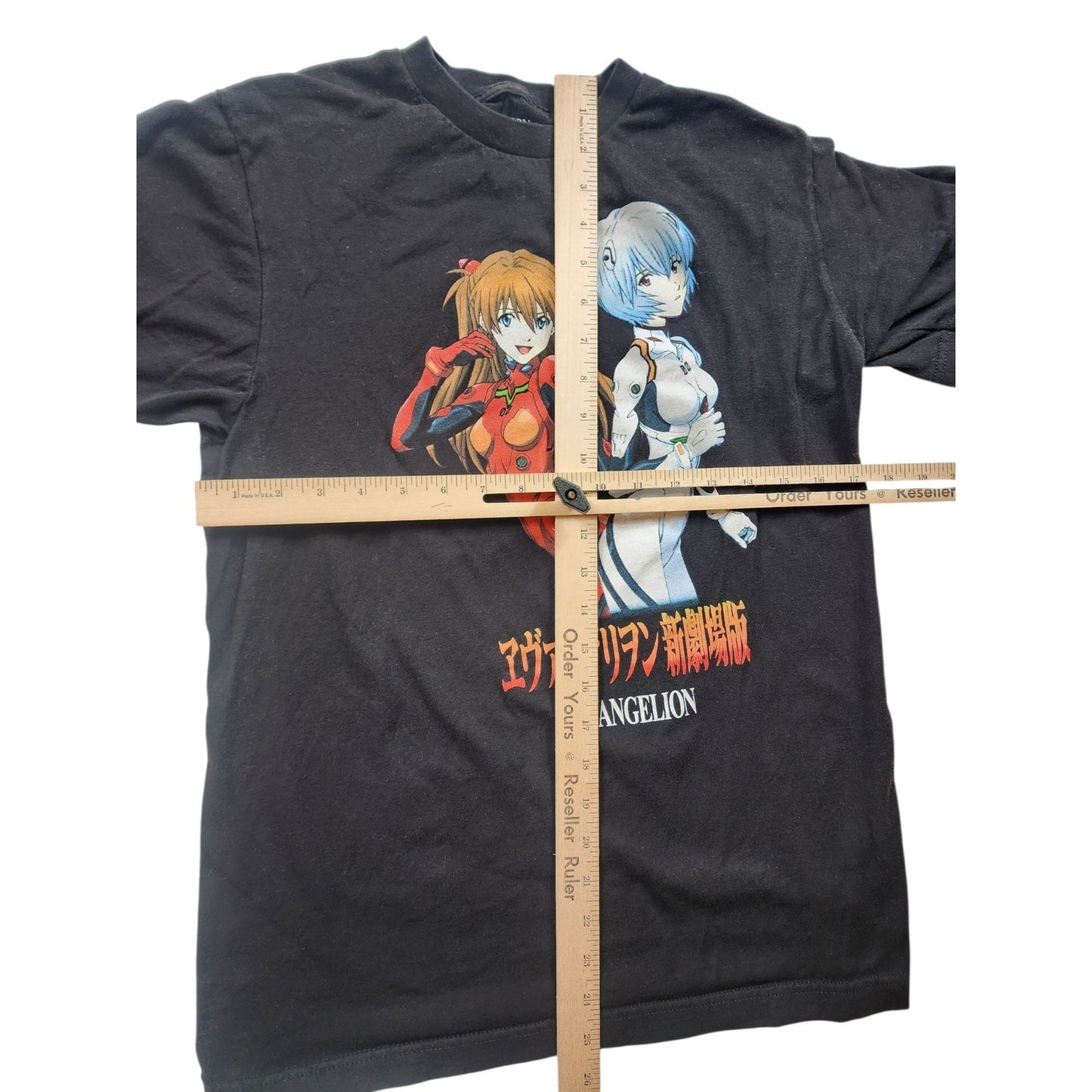 Evangelion Anime T Shirt Women Small Youth XL Rei Asuka Neon Genesis Graphic