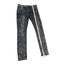 USTORM Jeans Mens Slim Fit 32x32 Blue Acid Wash Distressed Denim Retro Y2K Vibe
