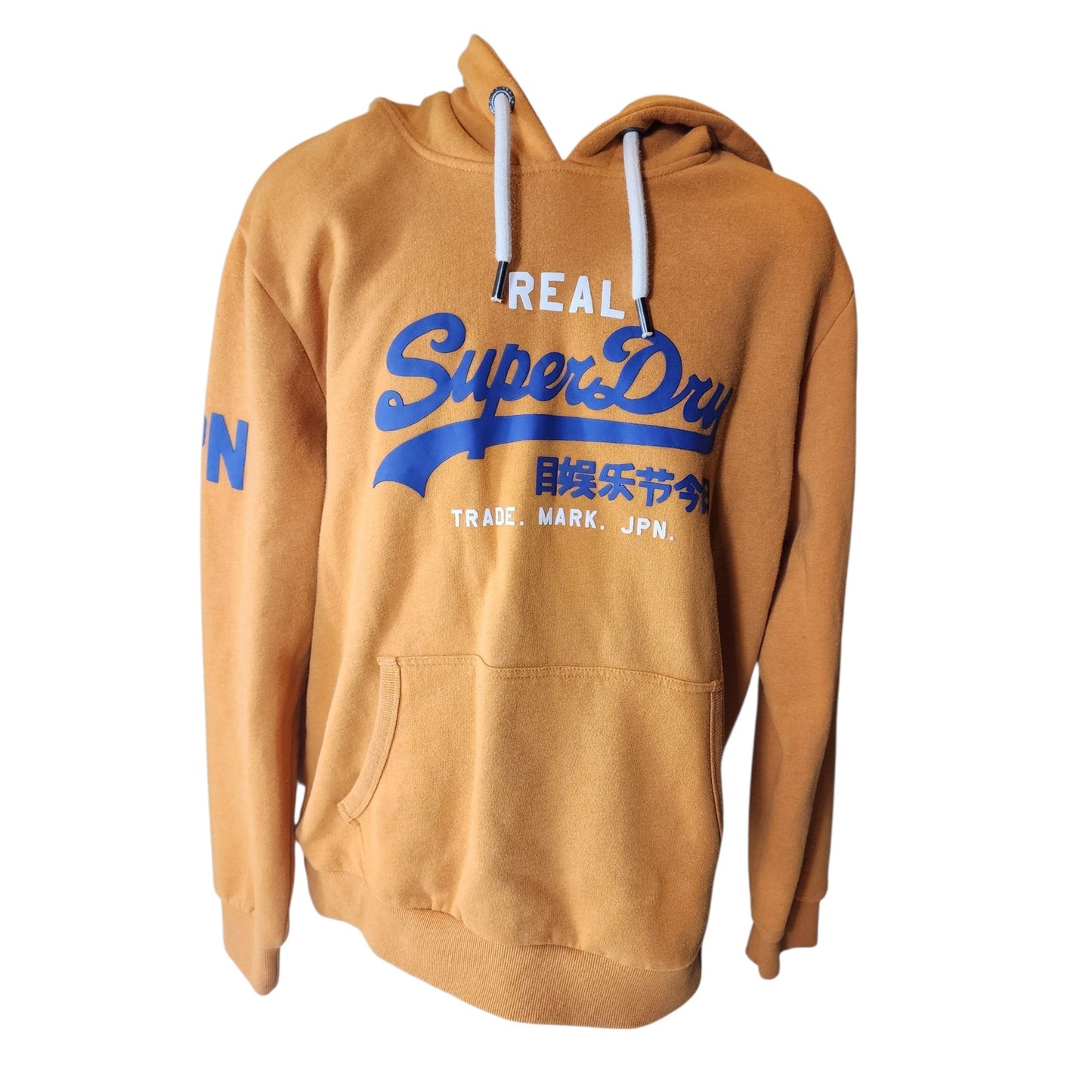 Superdry Hoodie Mens XL Womens 2XL Real Japan Sweatshirt Fleece Kangaroo Pocket