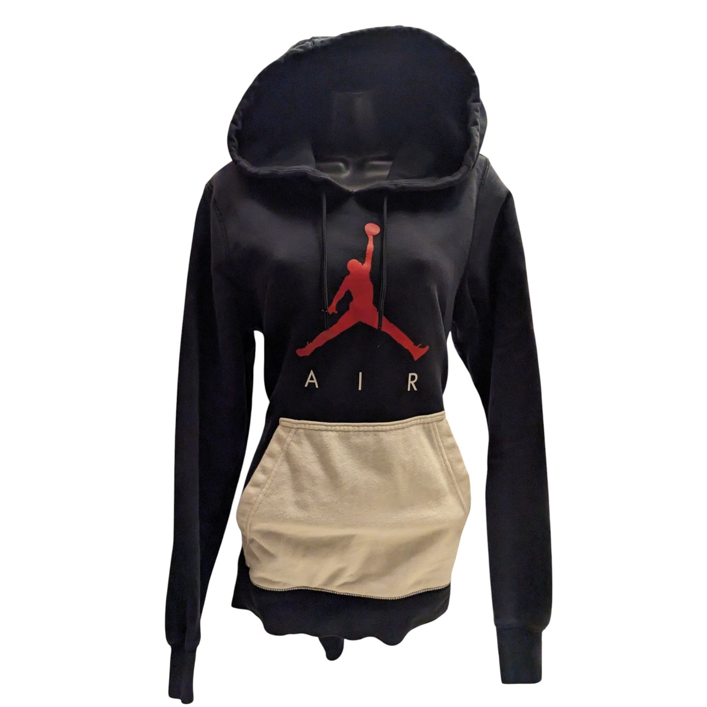 Nike Jordan Air Hoodie Womens Small Pullover Sweatshirt Jumpman Kangaroo Pocket