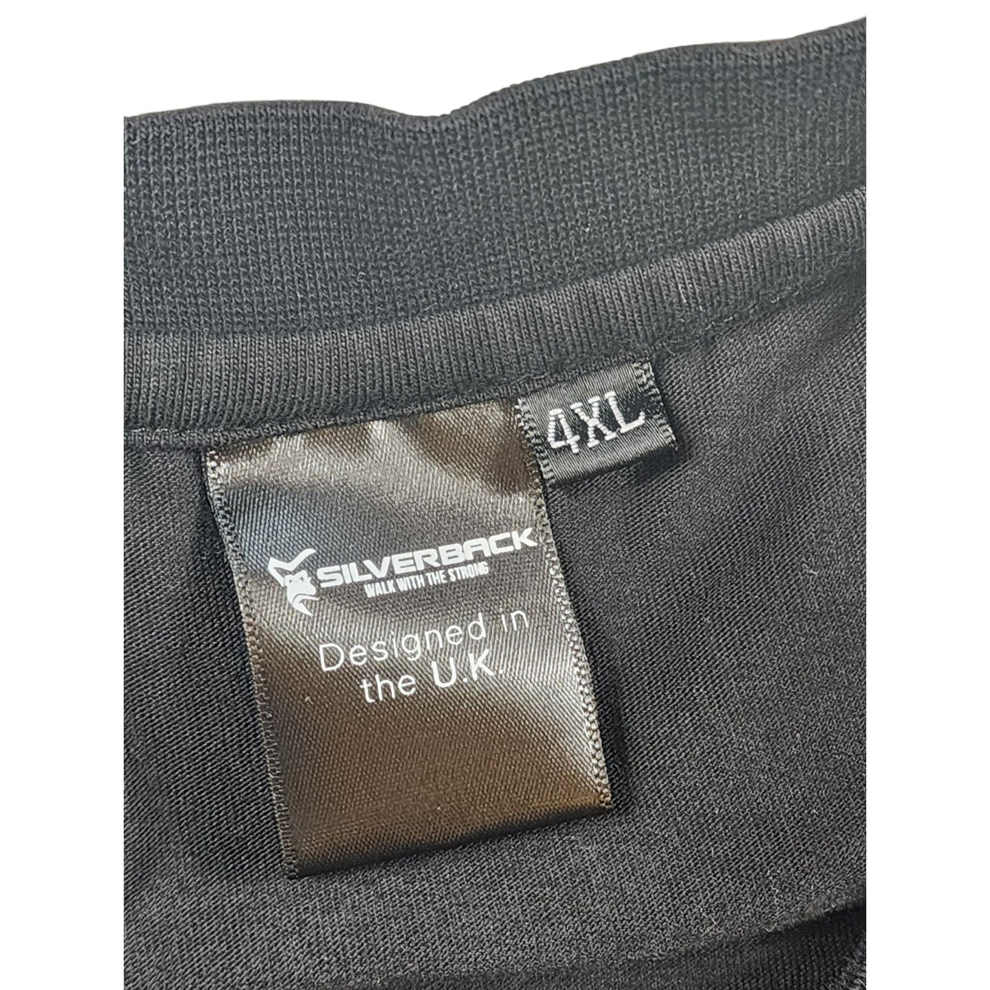 Silverback Gorilla Graphic T Shirt 4XL Never Back Down Walk Strong Gym Fitness