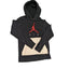 Nike Jordan Air Hoodie Womens Small Pullover Sweatshirt Jumpman Kangaroo Pocket