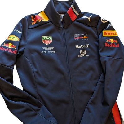 PUMA Red Bull Racing Team Softshell Jacket Women Small Aston Martin F1 Formula 1