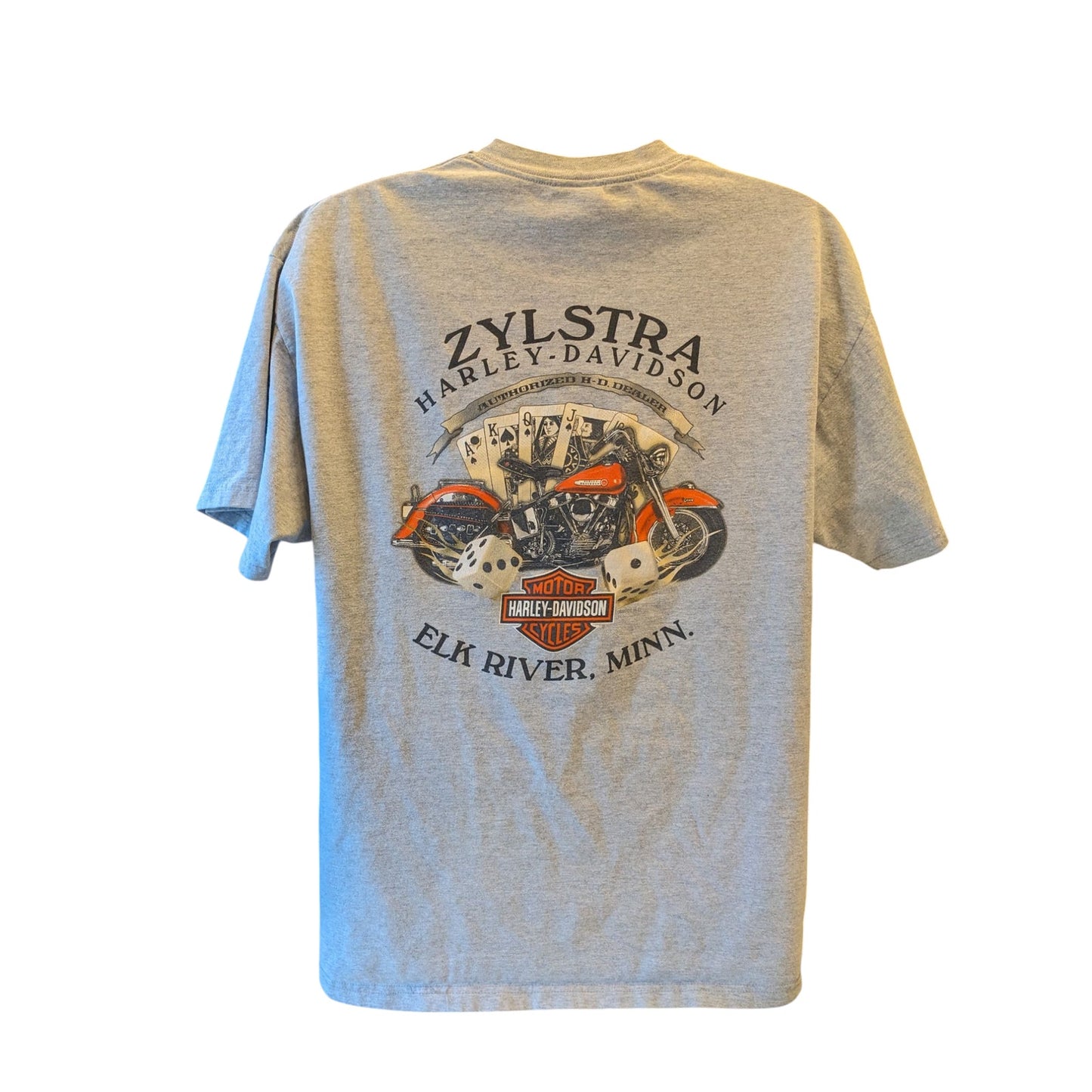 Harley Davidson T Shirt Mens XL Wrecking Crew MN Motorcycle Graphic Biker Tee