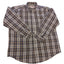 Wrangler Rugged Wear Button Up Shirt Mens XL Plaid Long Sleeve Cotton Workwear